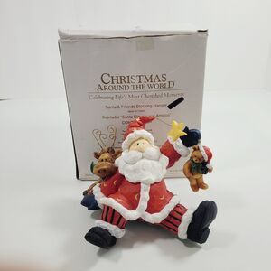 Stocking Hanger Christmas Around The World Santa And Friends House Of Lloyd